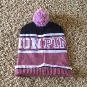 Pink beanie